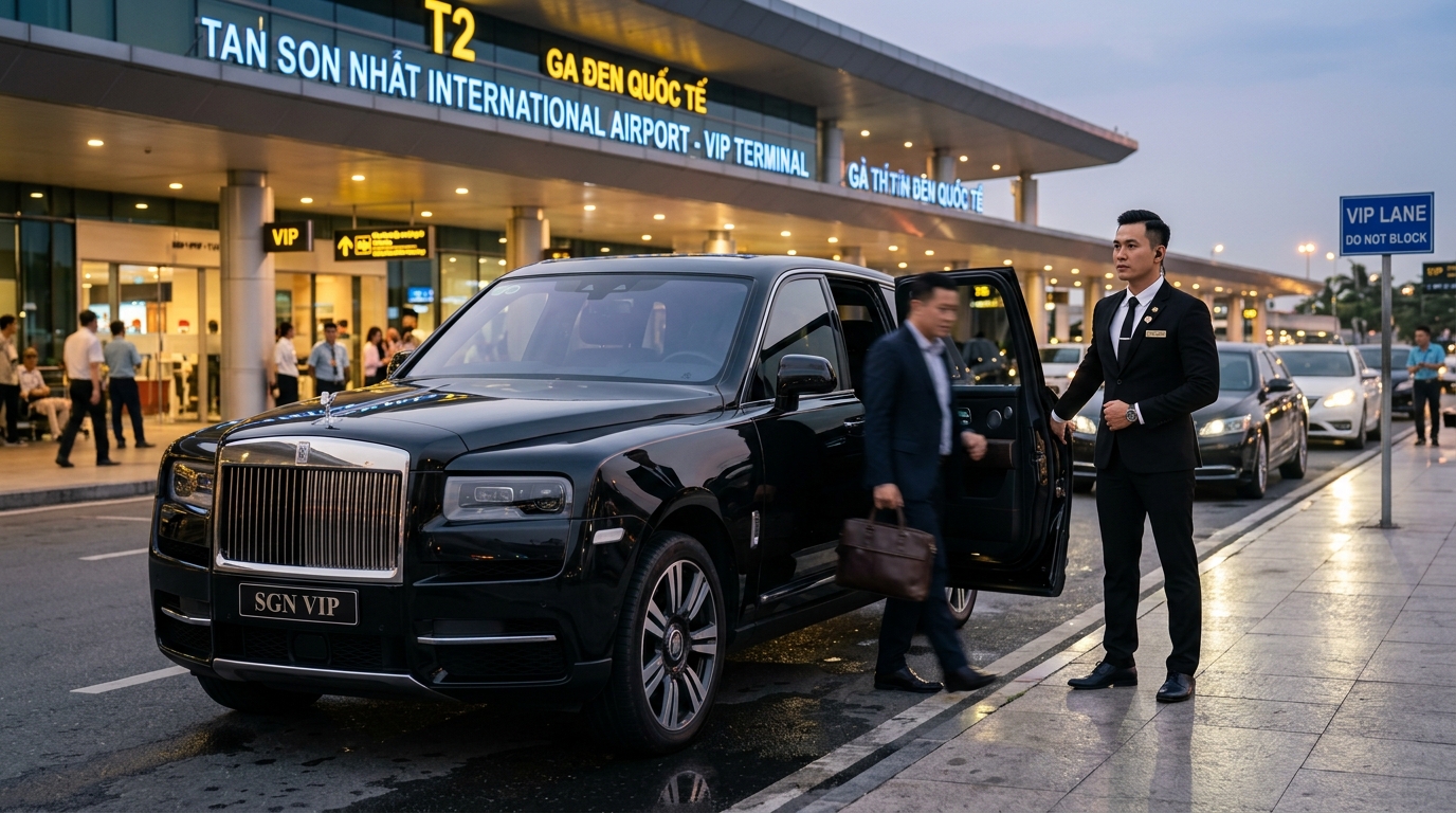 Dịch vụ bảo vệ hộ tống VIP sân bay Việt Nam 24H